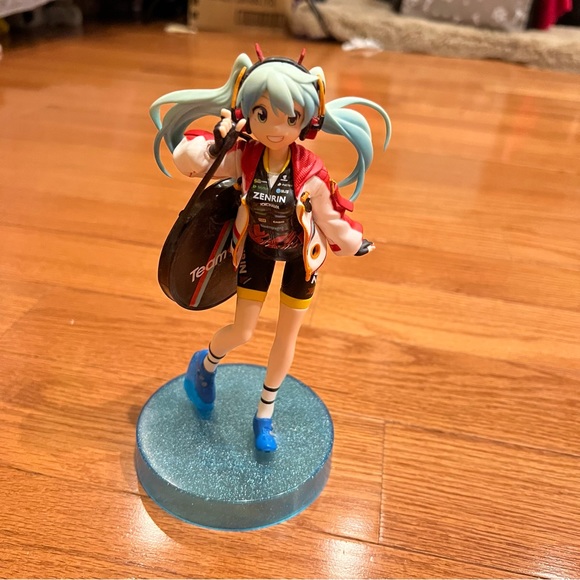 Mô hình Figure HATSUNE MIKU RACING VER. BANPRESTO CHRONICLE RACING MIKU 2017 TEAM UKYO CHEERING